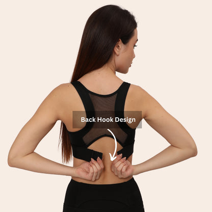 Full Coverage, Non-Wired, Seamless, Stretchable & Support Activewear for Women