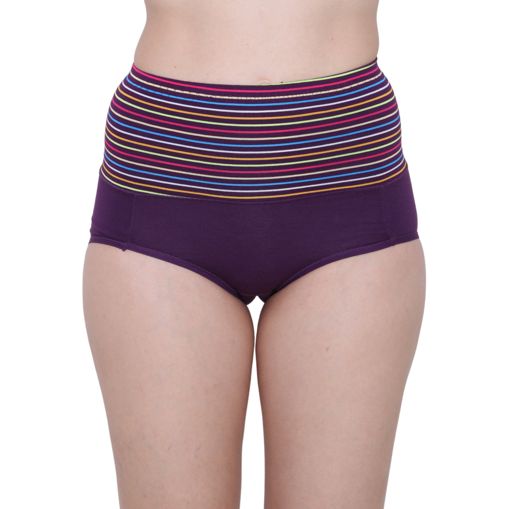 High Waist Full Coverage Hipster Panty