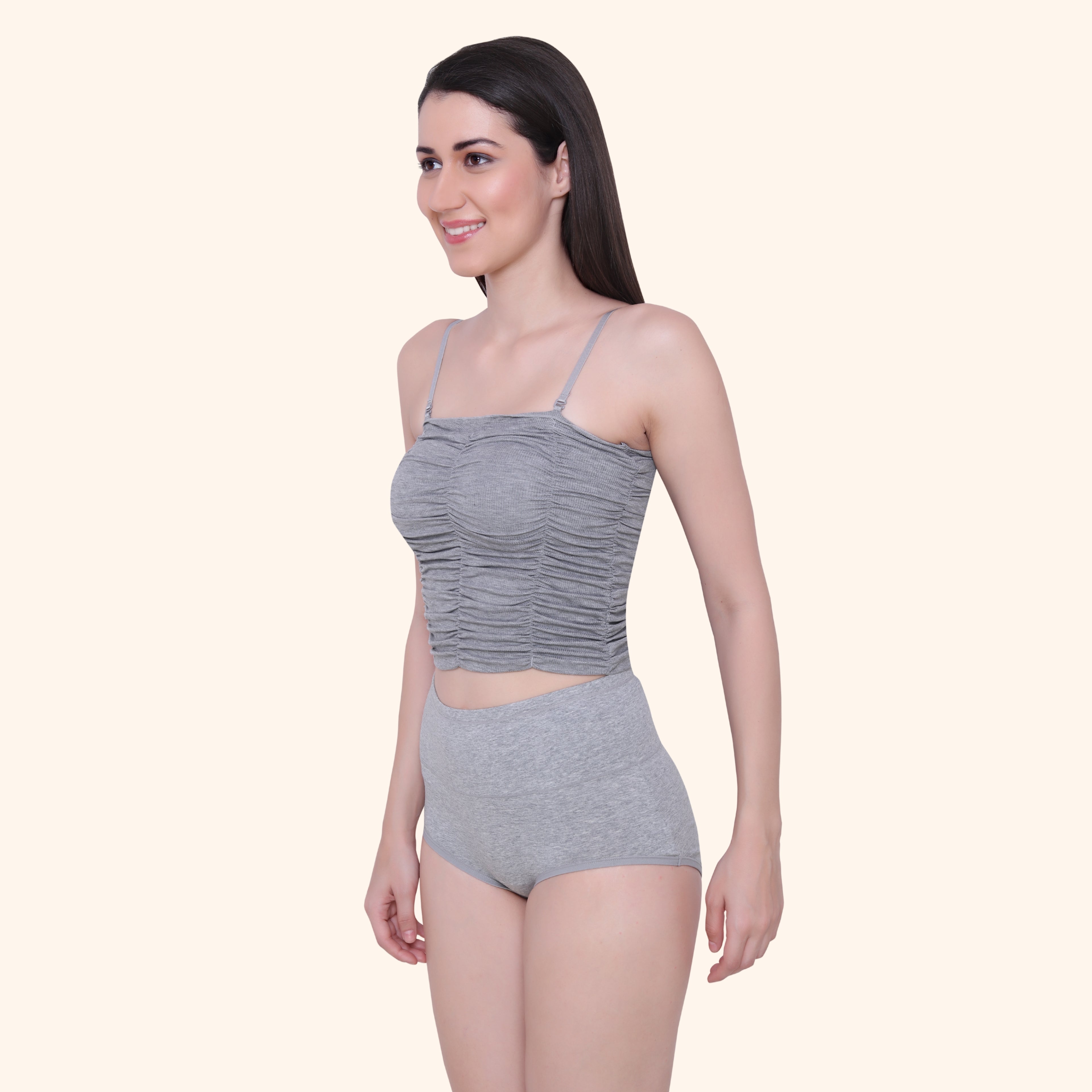 High Waist Full Coverage Brief Panty