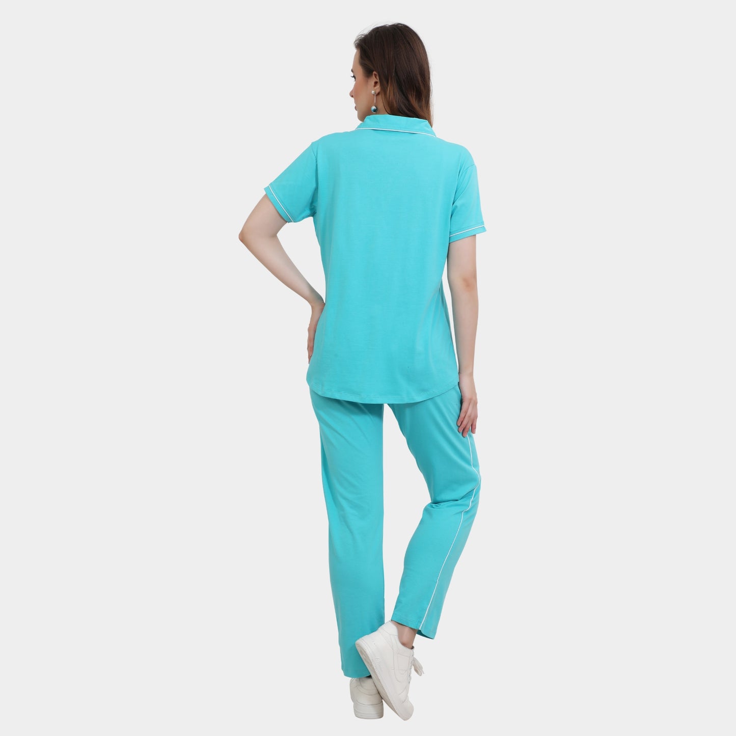 Plain Full Length Night Gown