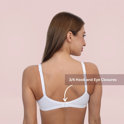 Cotton Non Padded Non Wired Full Coverage Maternity Bra