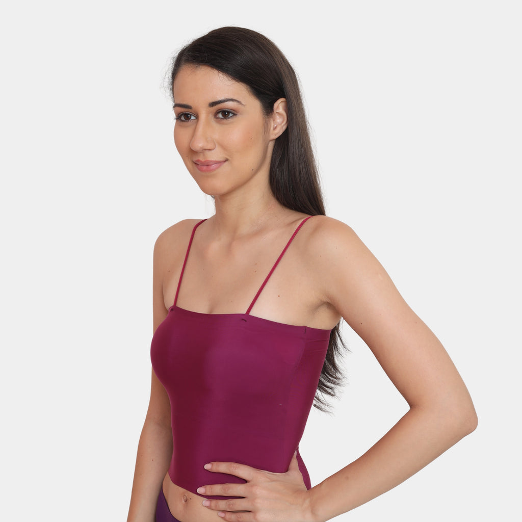 Nylon Spandex Crop Camisole Crop Top