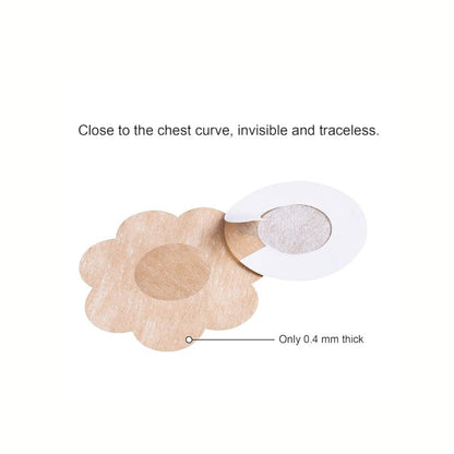 Ultra-Thin Disposable Nipple Pasties, (Pack of 5 Pairs)