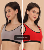 Sports Bra - 2-in-1 Reversible