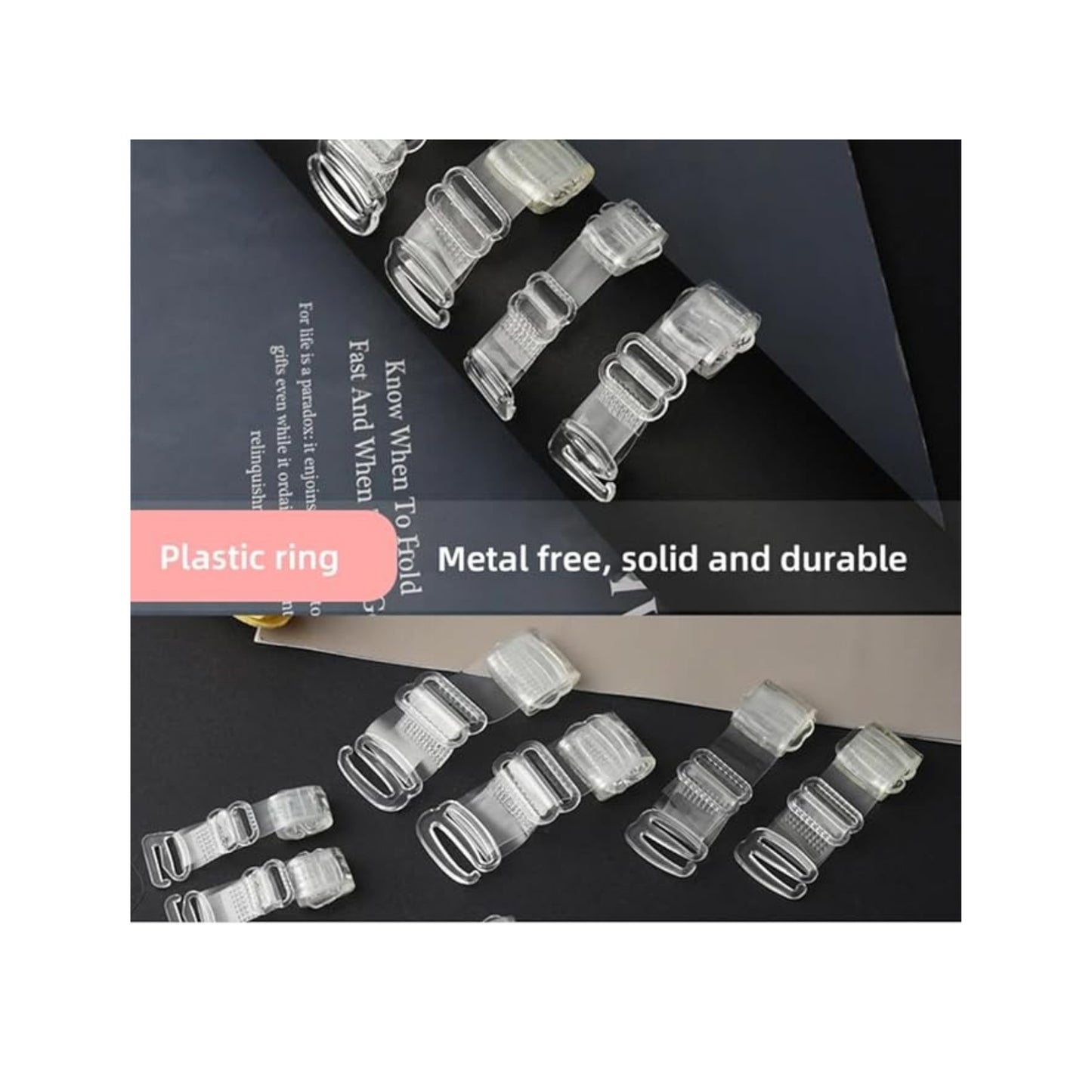 Invisible Non-Slip Adjustable Bra Strap