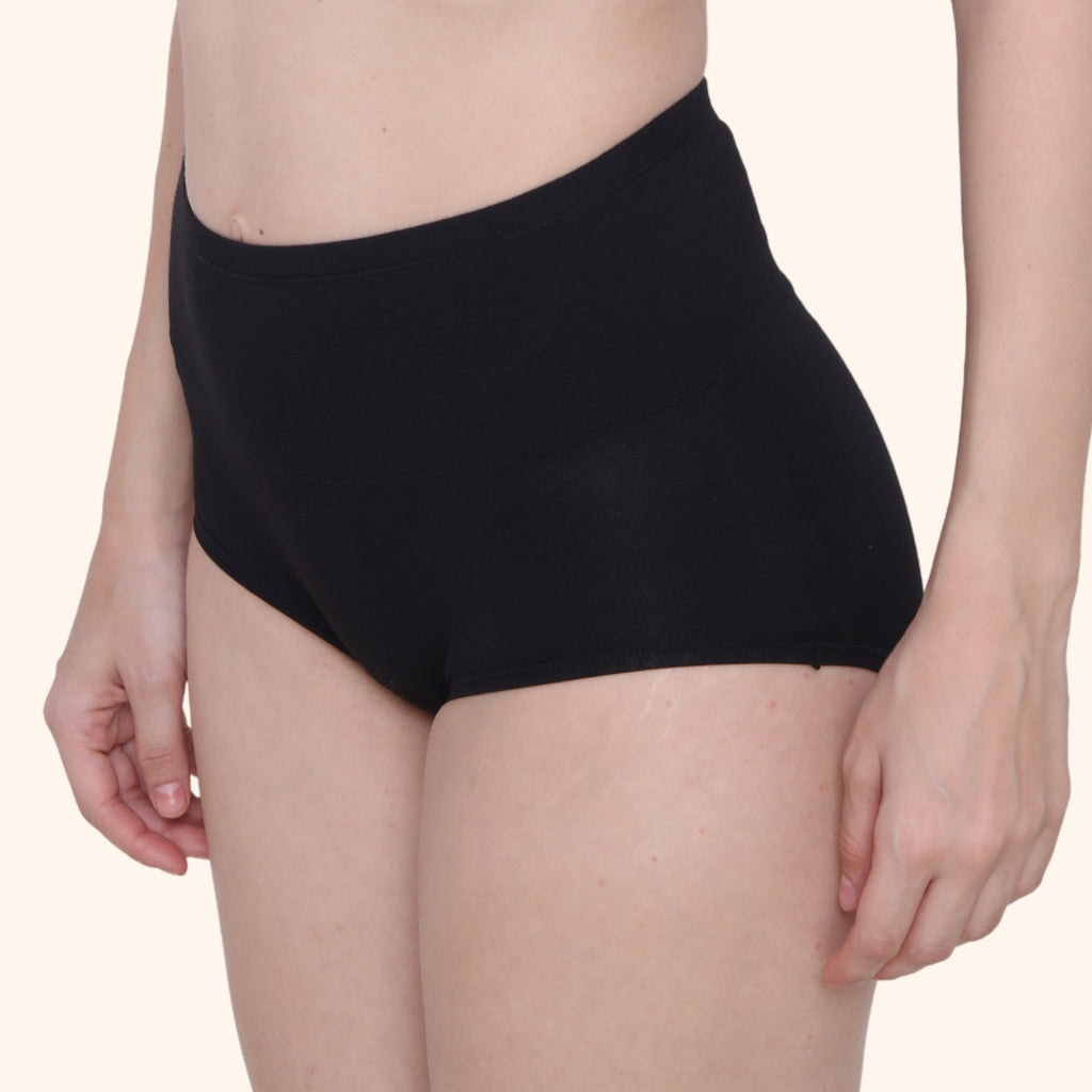 High Waist Full Coverage Brief Panty