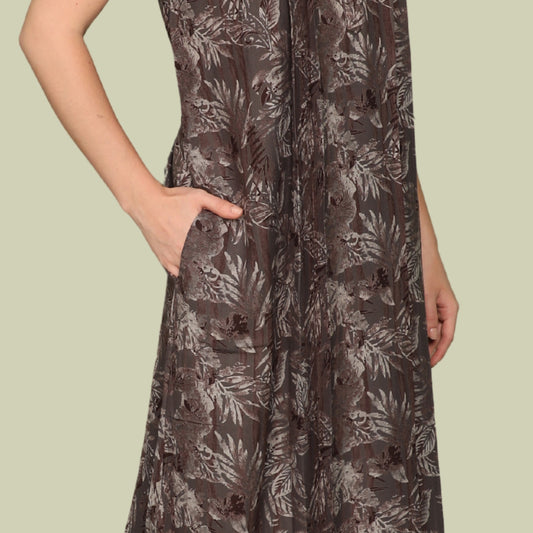 Printed Full-Length Night Gown