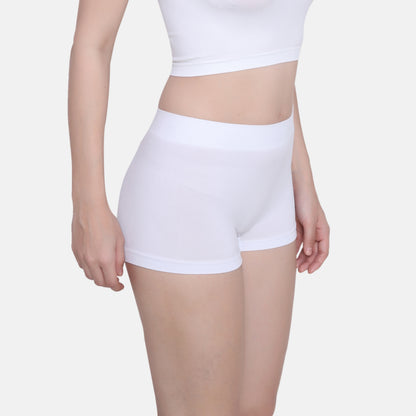 Nylon Spandex Seamless Boyshorts Panty