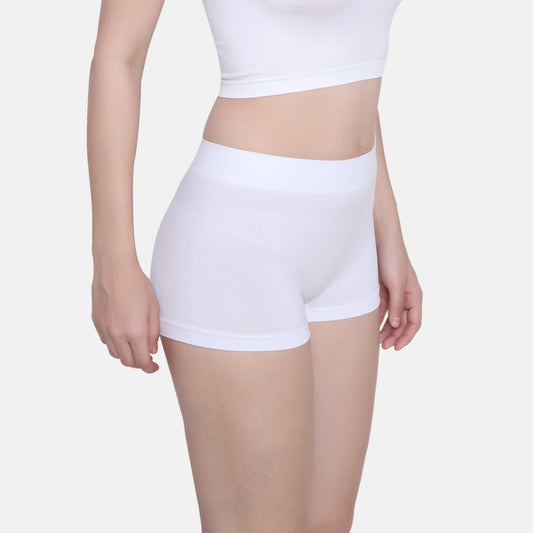 Nylon Spandex Seamless Boyshorts Panty