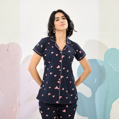 Printed Full Length Night Gown
