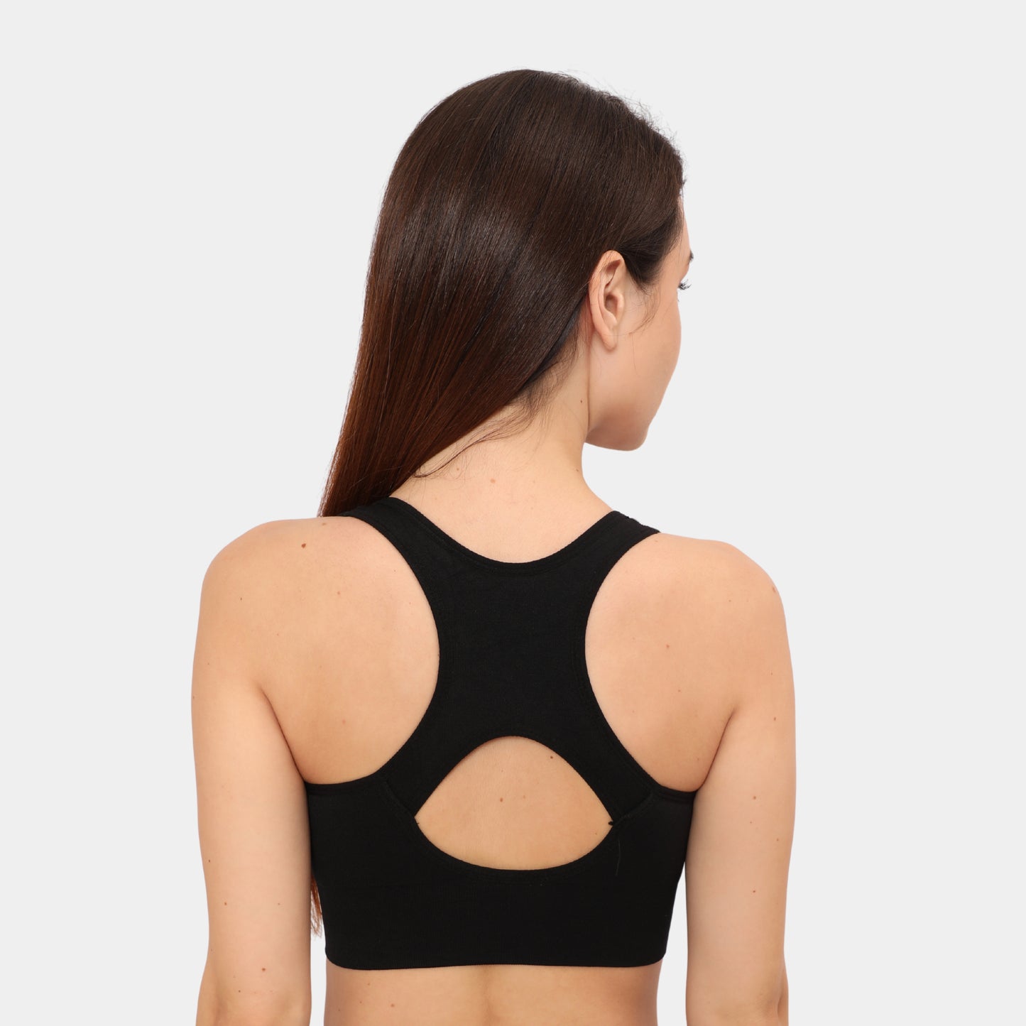 Front Zip Closure Sports Bra | Medium Impact Yoga Bras