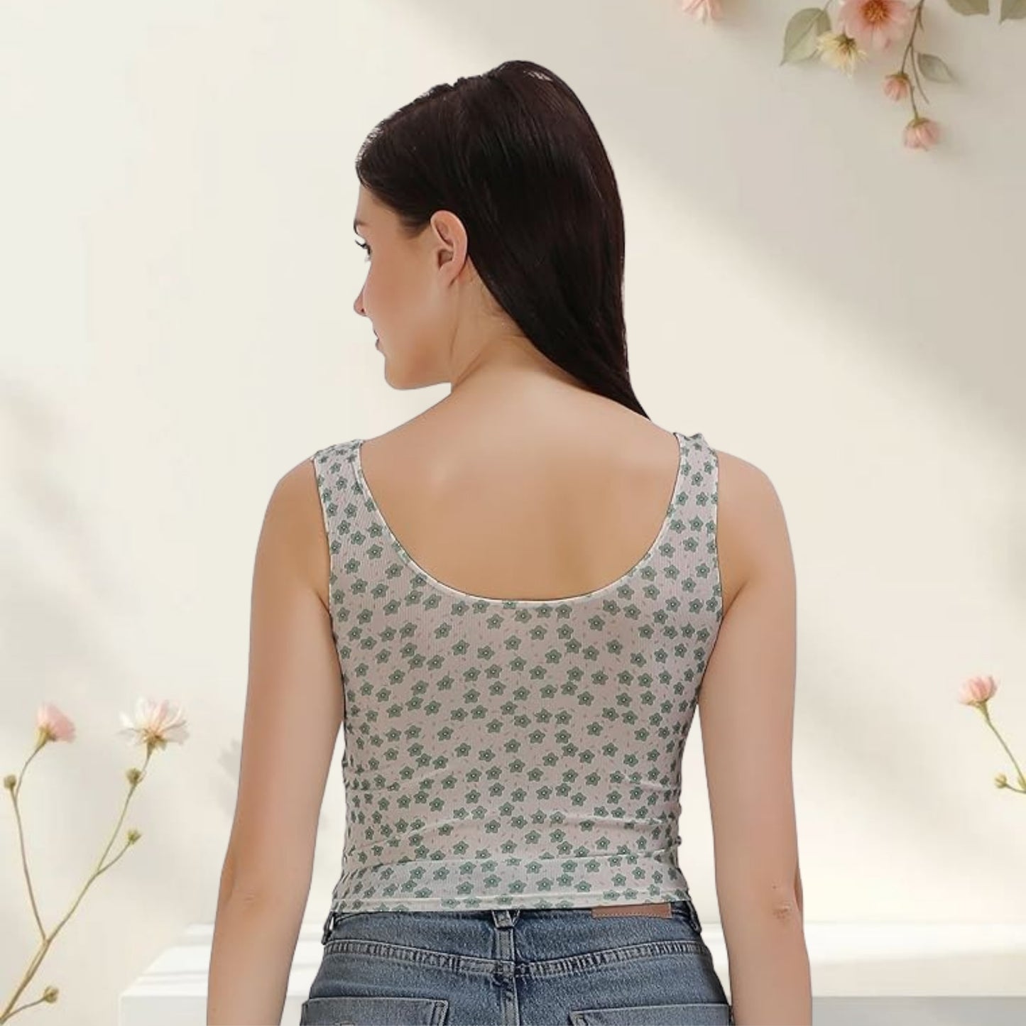 Printed Western Top