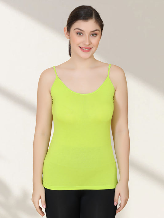 Women’s Bamboo Spandex Non-Padded Camisole Slip