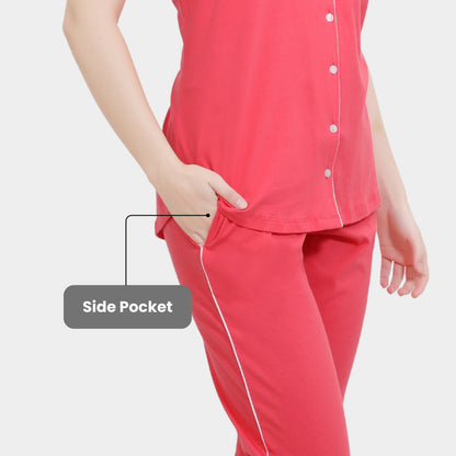 Plain Full Length Night Gown