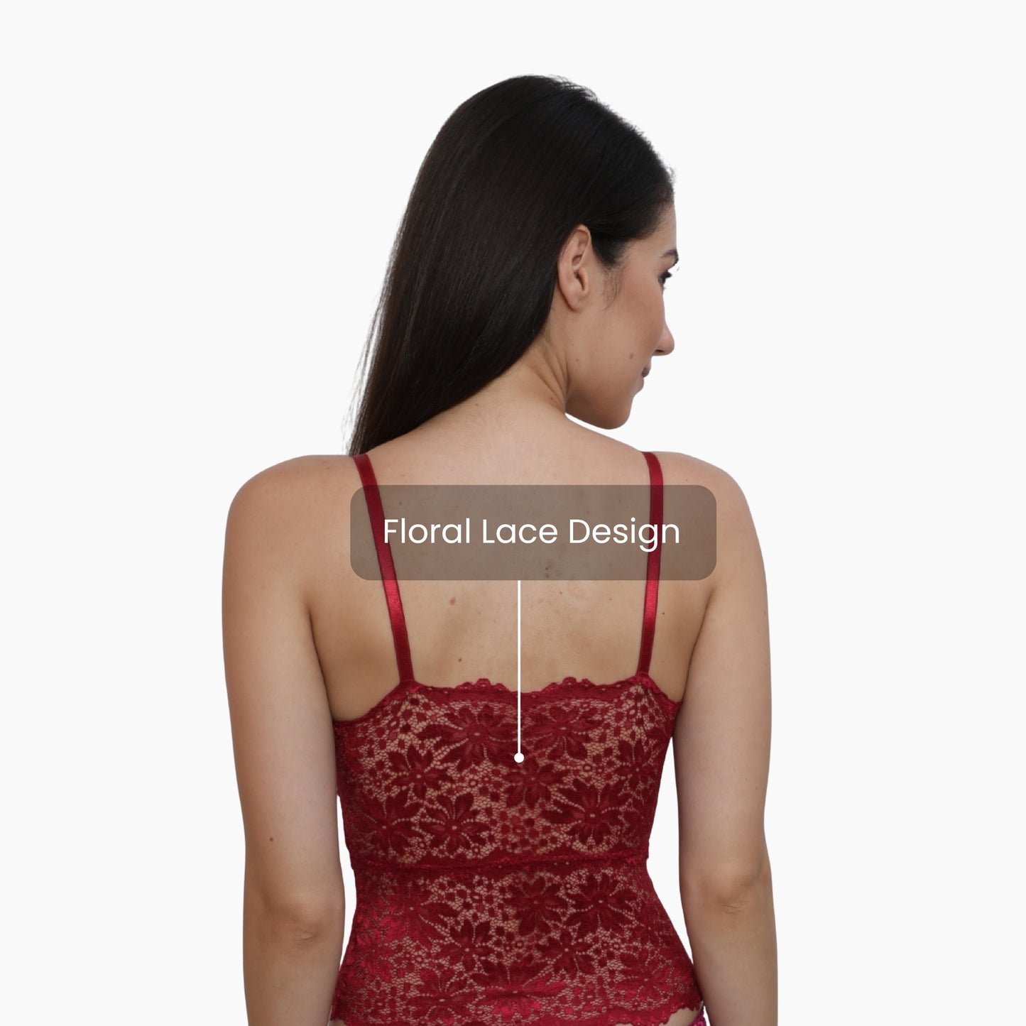 Floral Lace Padded Camisole