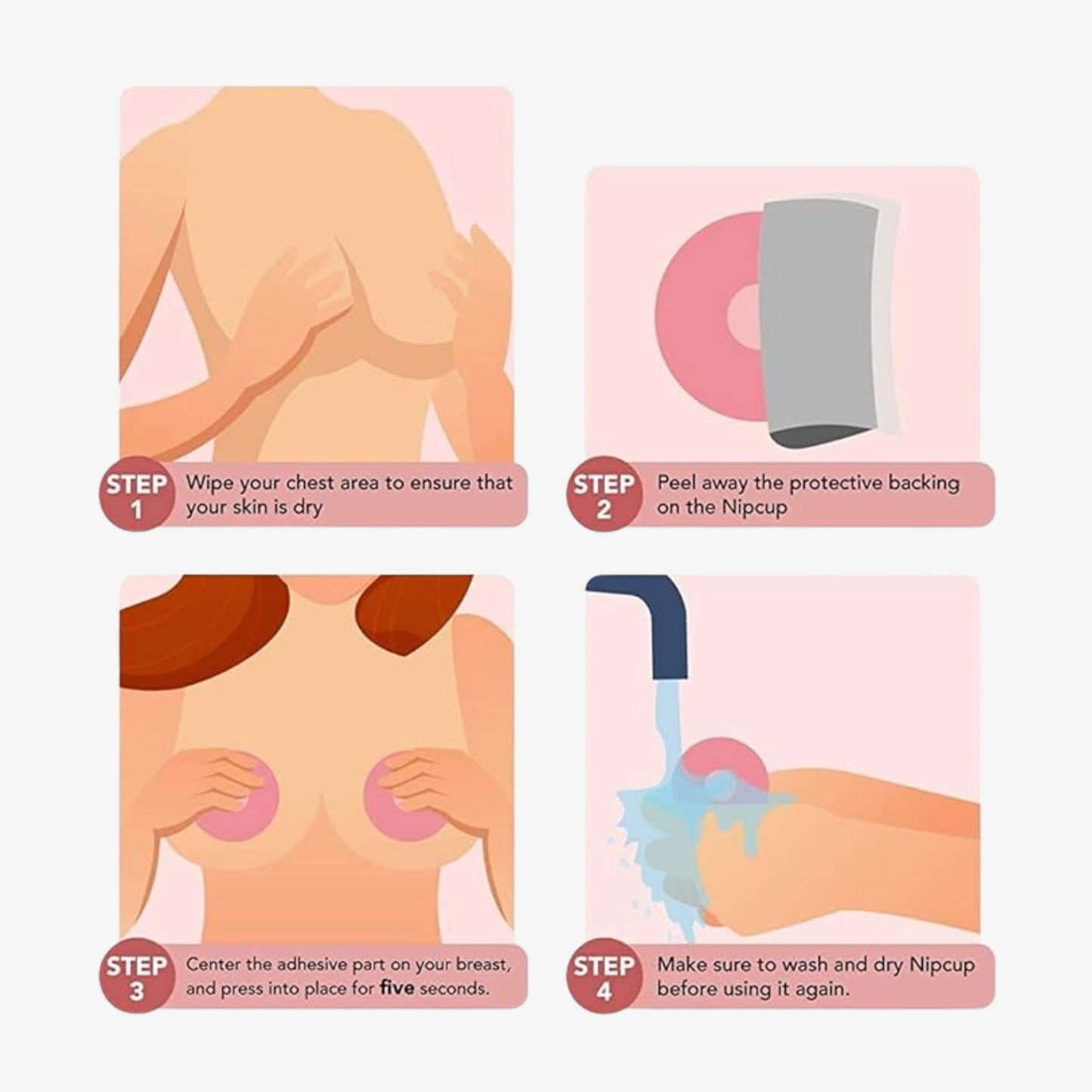 Nipple Cover Bra Petals Round Shop