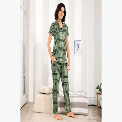 Printed Full Length Night Gown