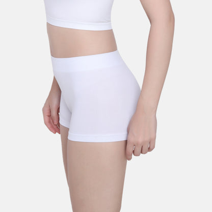 Nylon Spandex Seamless Boyshorts Panty
