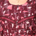 Printed Full Length Night Gown