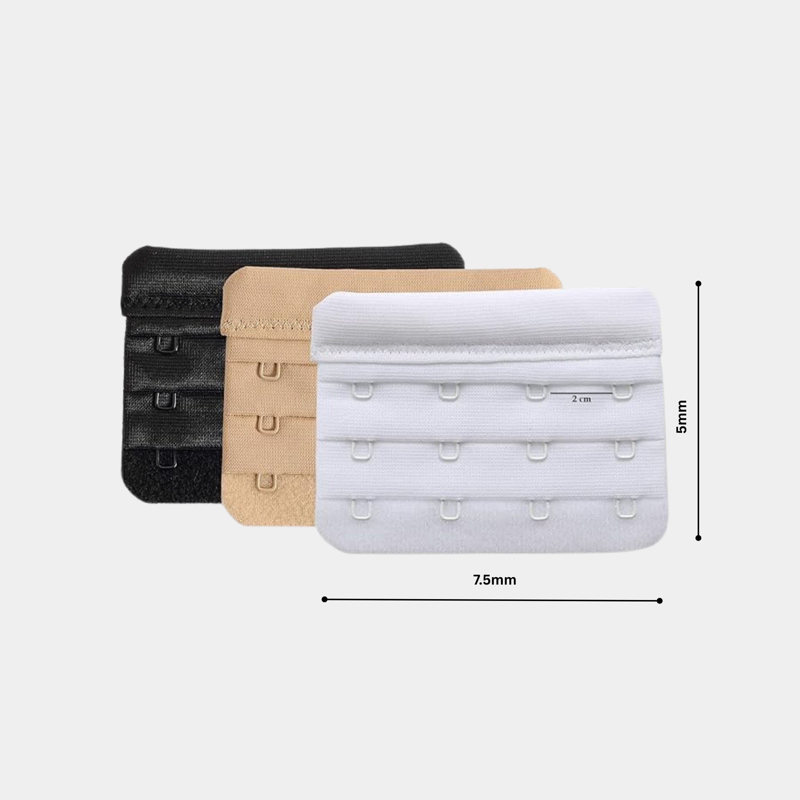 Women's Bra Hook Extender With Elastic 4-Hook