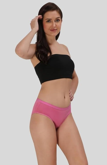 Cotton Brief Panties Combo - Pack of 3