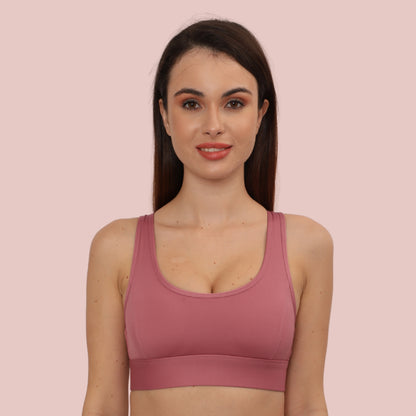 Full Coverage, Non-Wired, Seamless, Stretchable & Support Activewear for Women