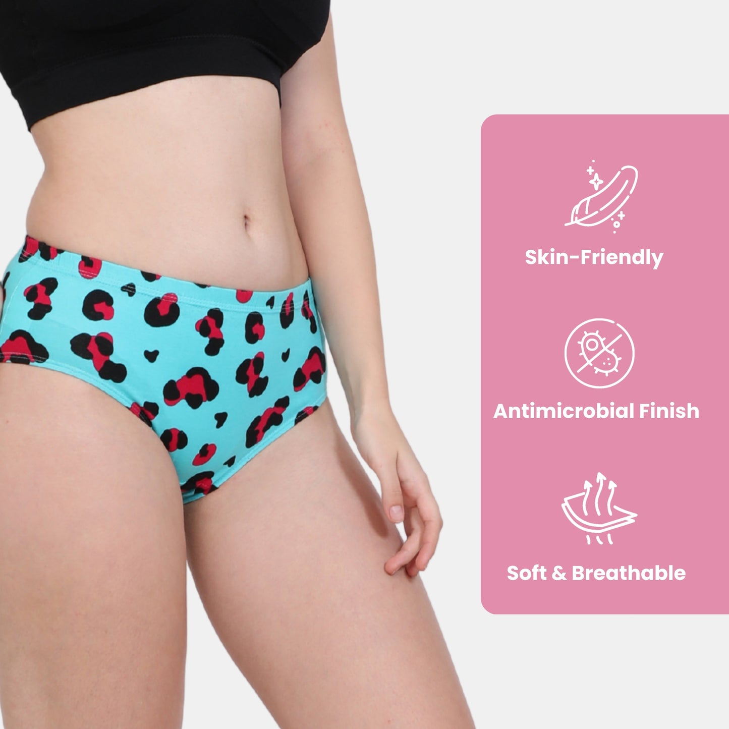 Soft Stretchable Concealed Waistband Everyday Panty