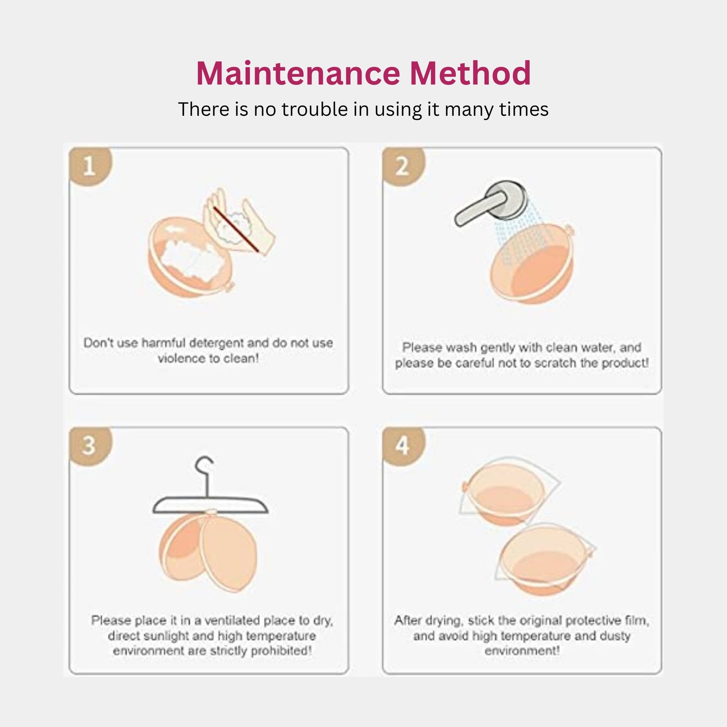 Adhesive Push Up Bra