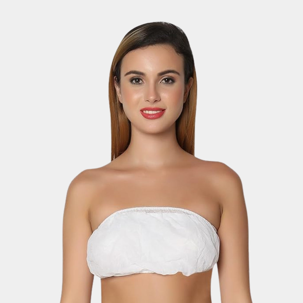 Girls Polypropylene Nonwoven Disposable Backless Bra