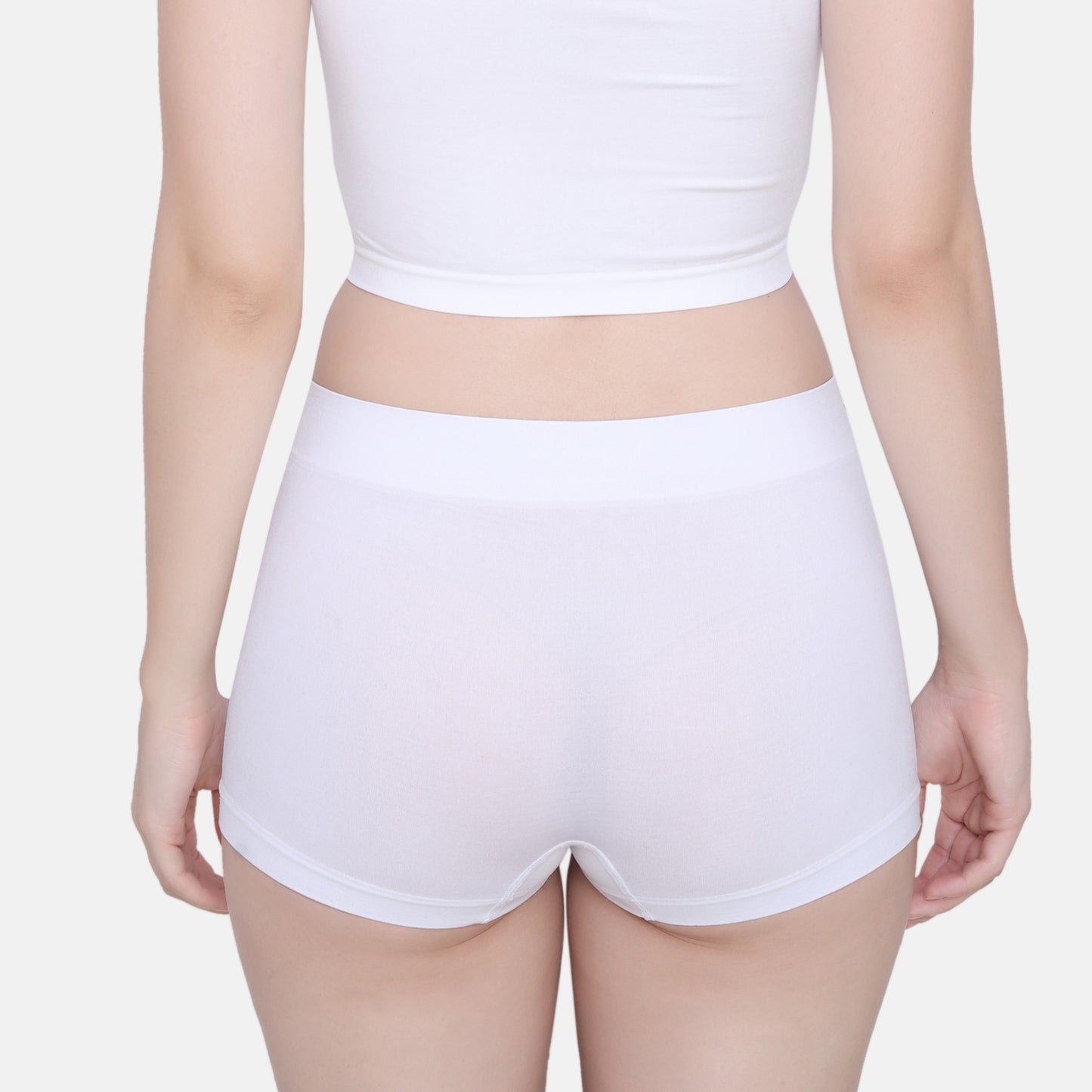 Nylon Spandex Seamless Boyshorts Panty