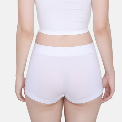 Nylon Spandex Seamless Boyshorts Panty
