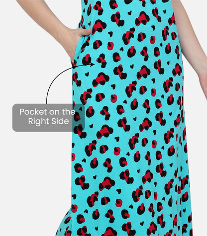 Hosiery Cotton Nighty Gown for Women