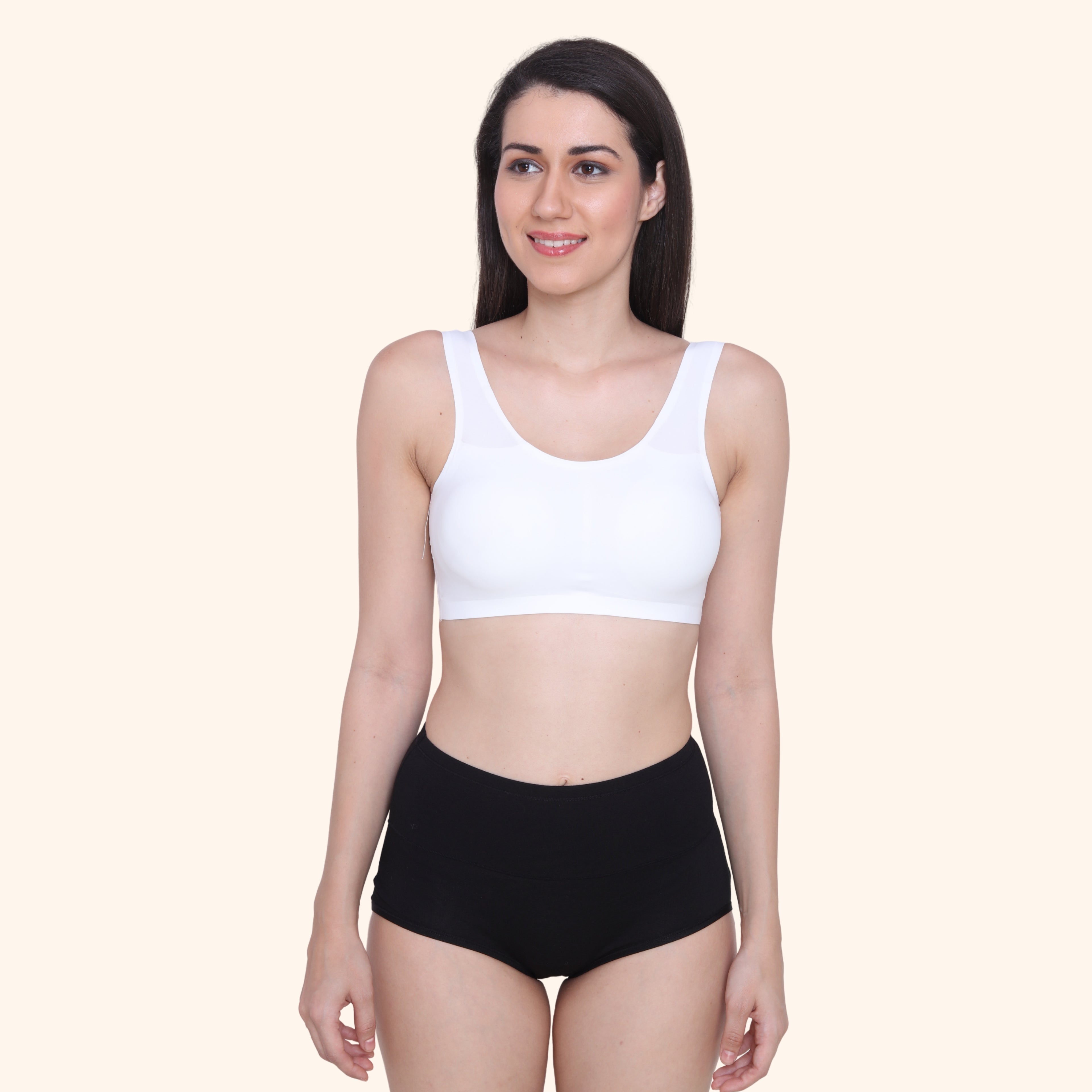 High Waist Full Coverage Brief Panty