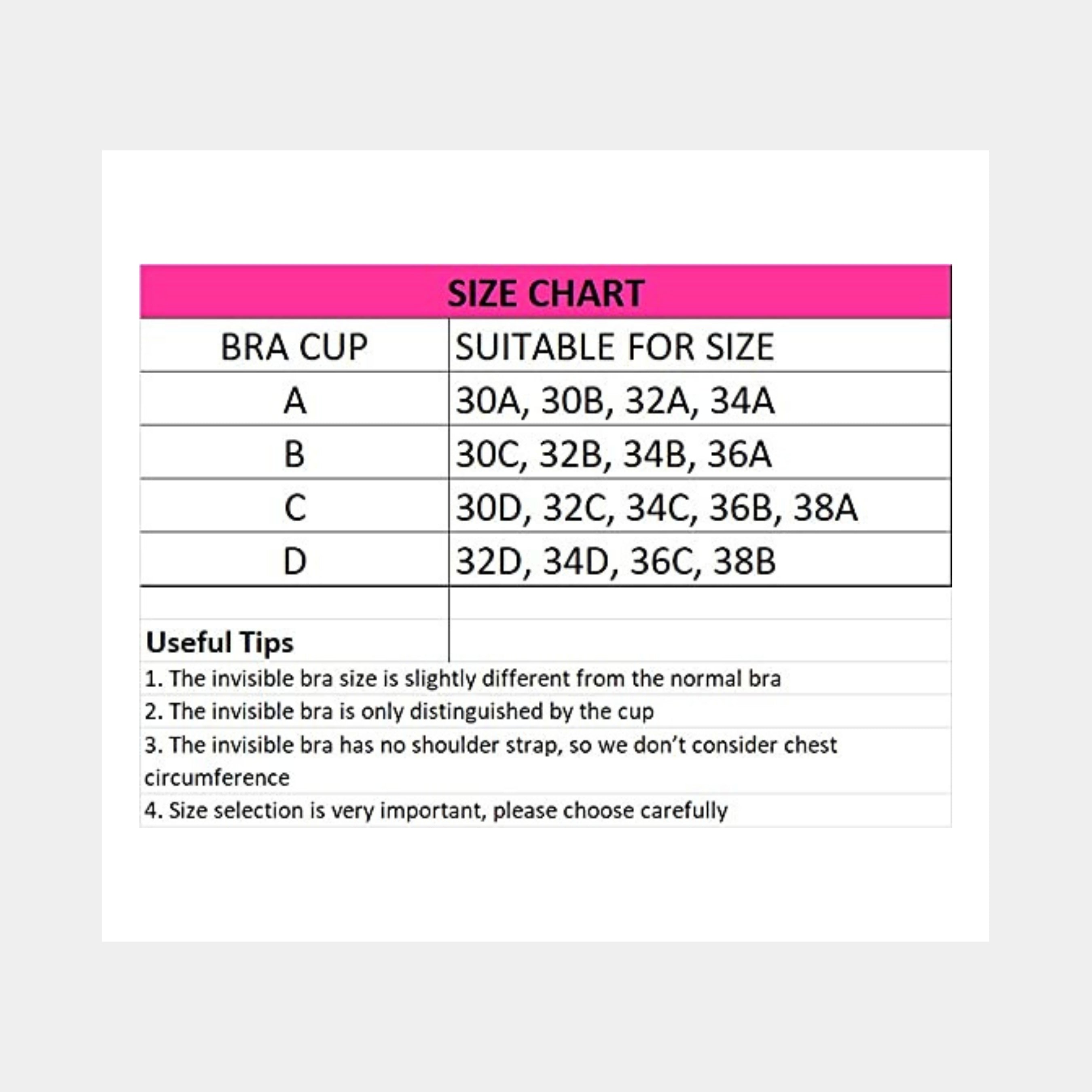 Adhesive Push Up Bra