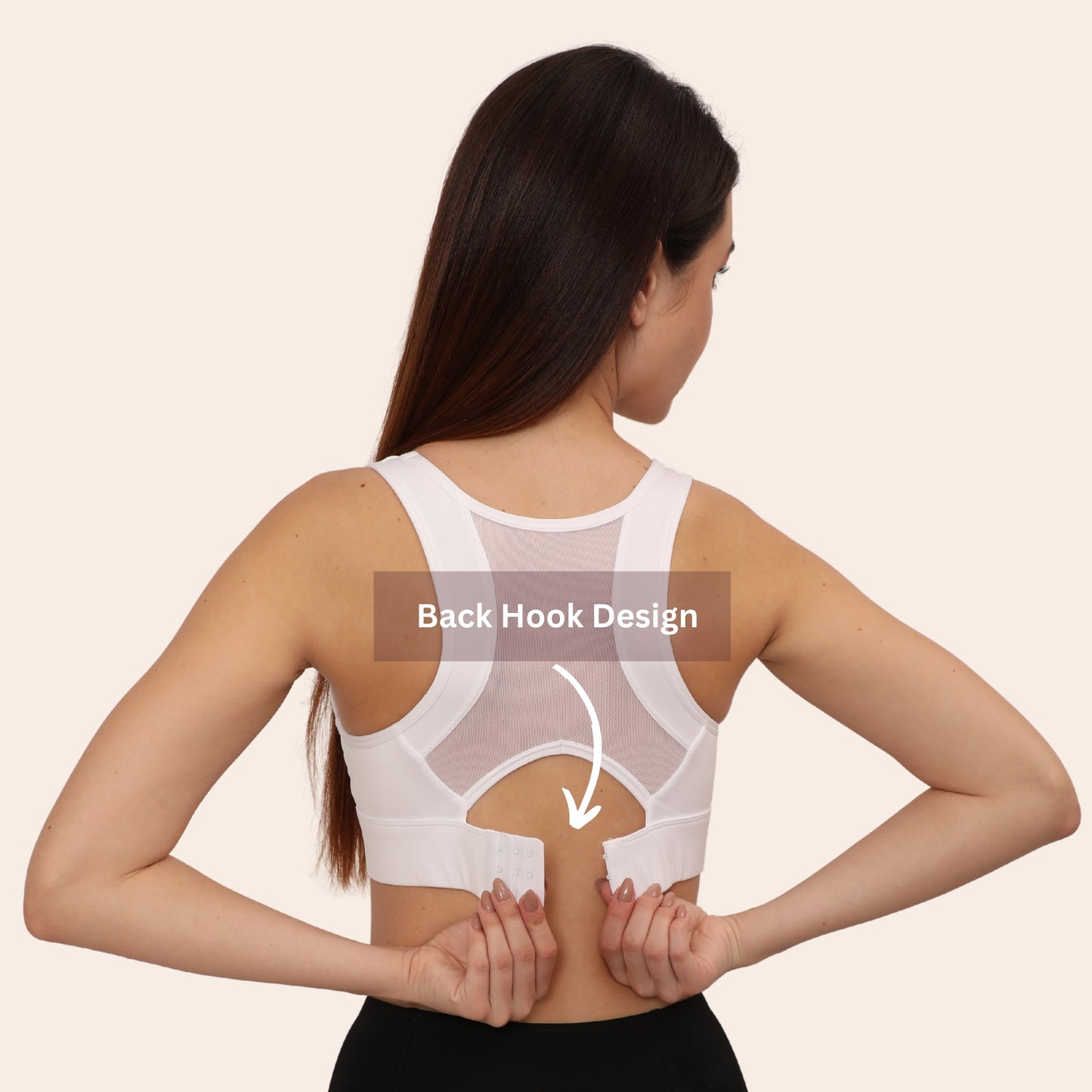 Full Coverage, Non-Wired, Seamless, Stretchable & Support Activewear for Women