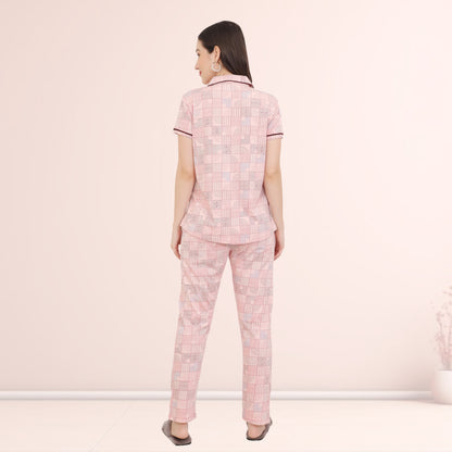 Printed Full Length Night Gown