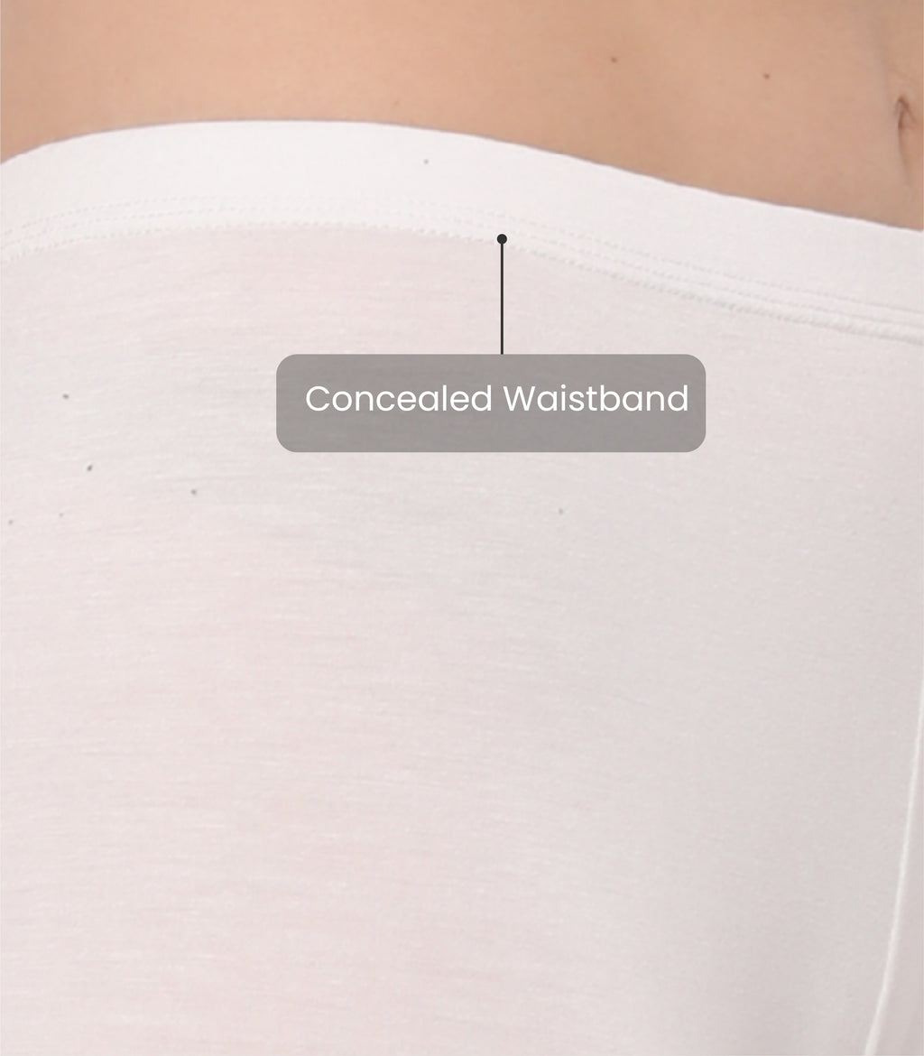 Bamboo Spandex Mid Rise Under Skirt Under Dress Shorts