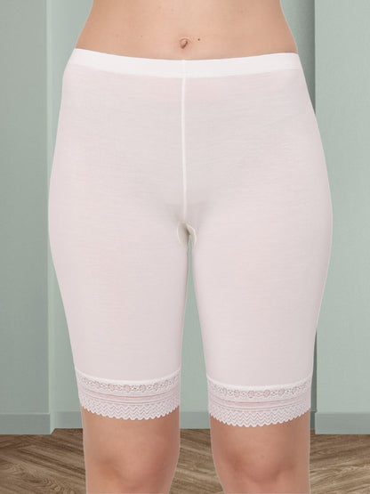 Bamboo Spandex Mid Rise Under Skirt Under Dress Shorts