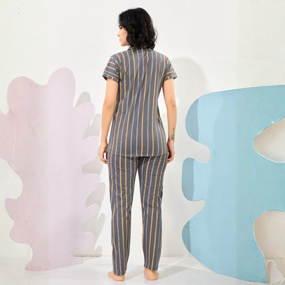 Printed Full Length Night Gown