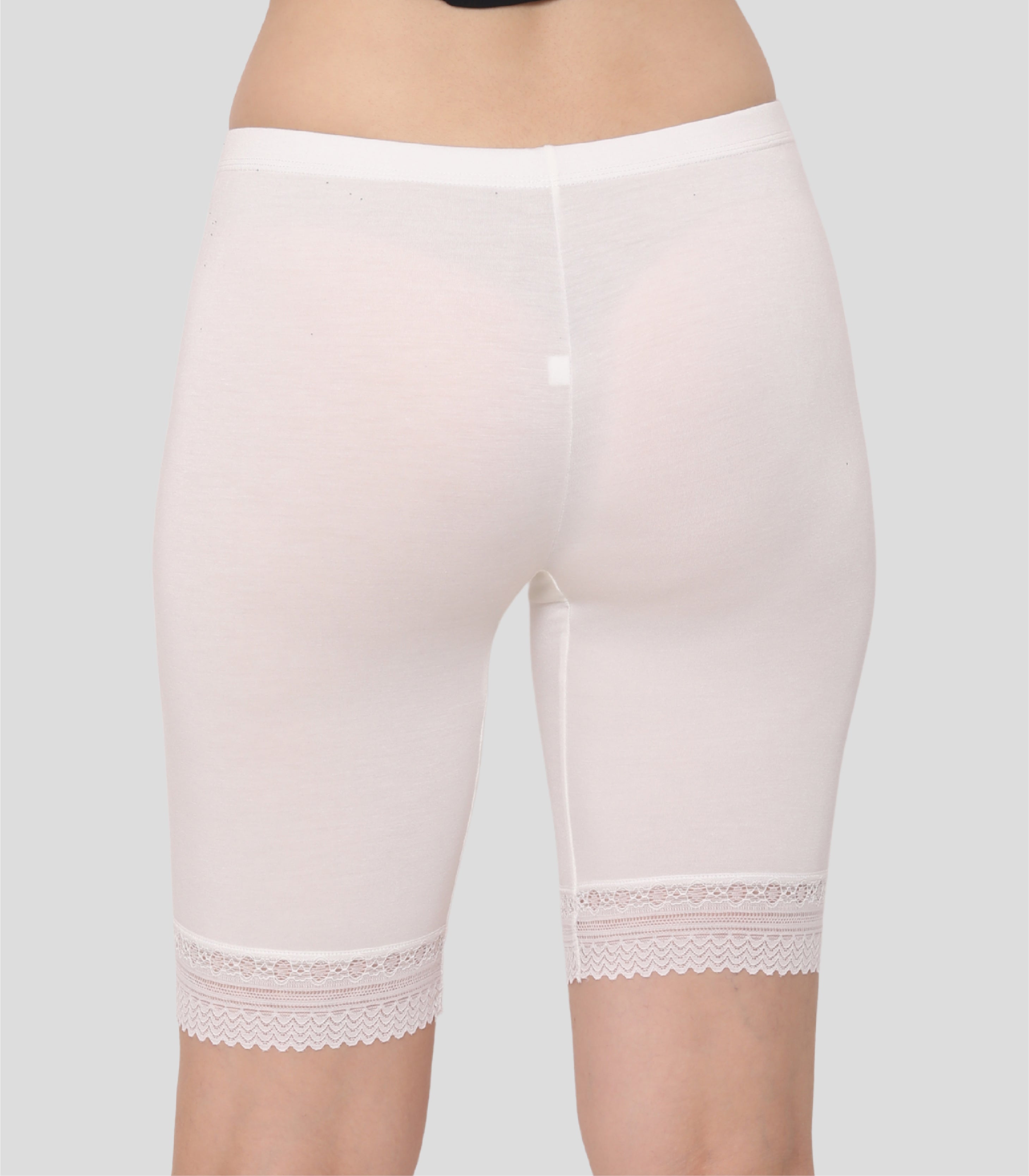 Bamboo Spandex Mid Rise Under Skirt Under Dress Shorts