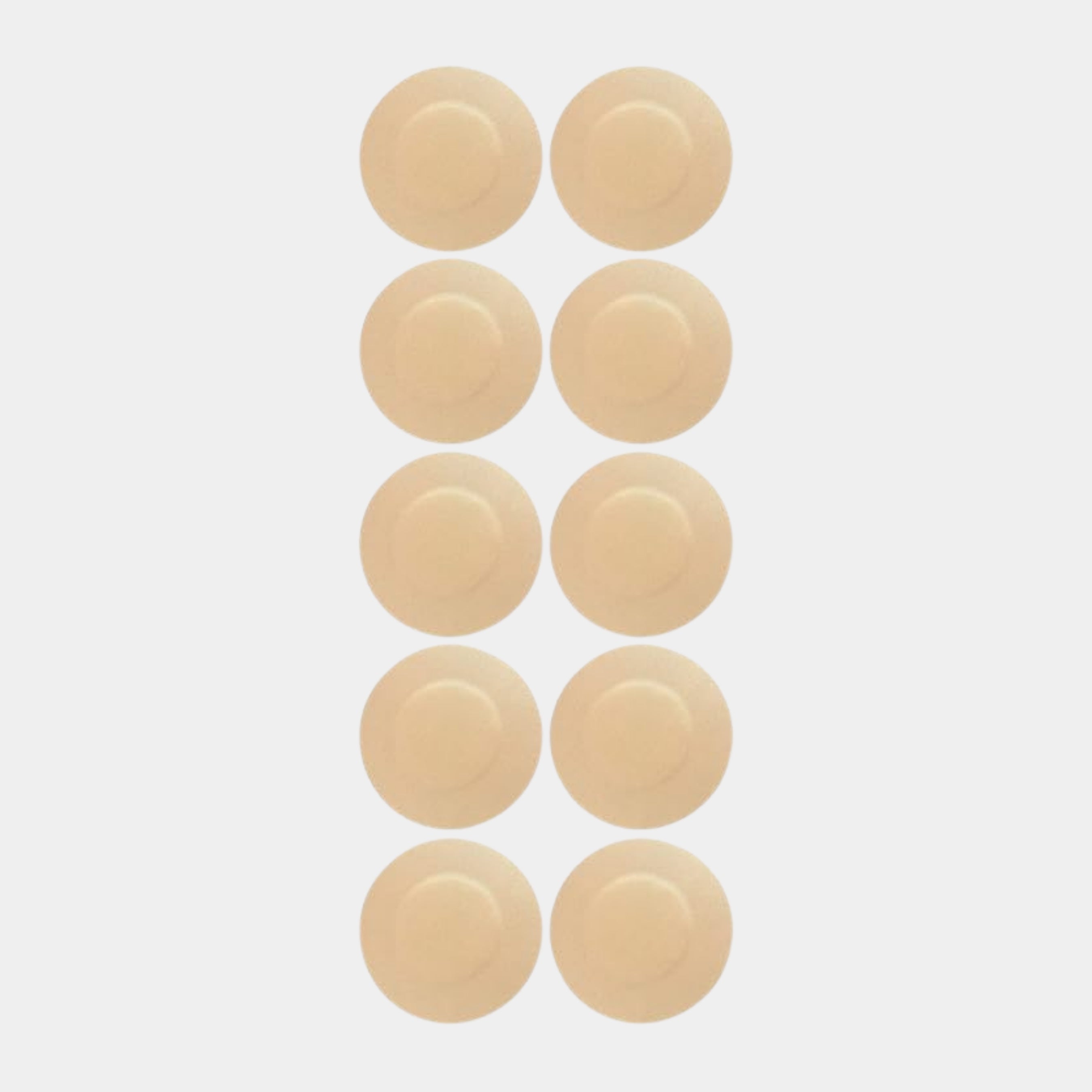 Ultra-Thin Disposable Nipple Pasties, (Pack of 5 Pairs)