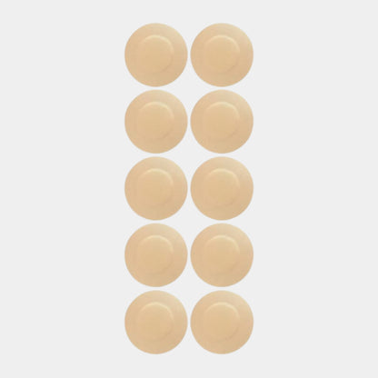 Ultra-Thin Disposable Nipple Pasties, (Pack of 5 Pairs)