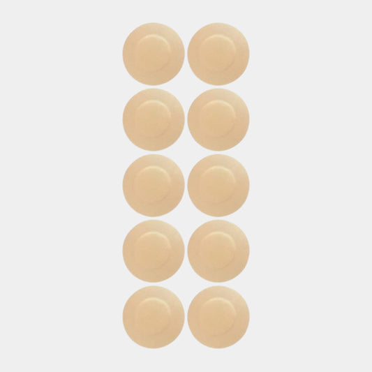 Ultra-Thin Disposable Nipple Pasties, (Pack of 5 Pairs)