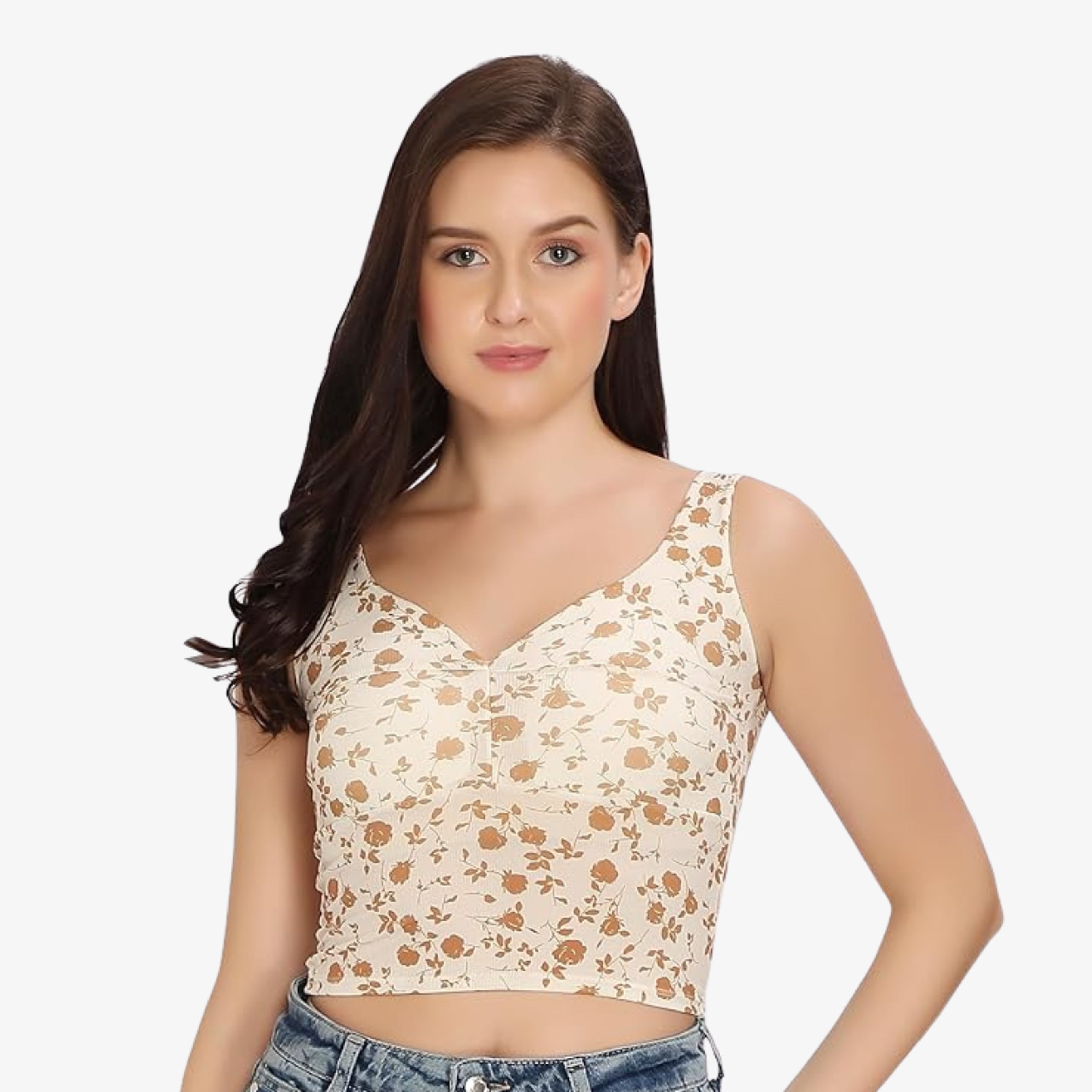 Printed Western Top