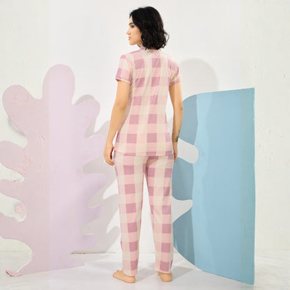 Printed Full Length Night Gown