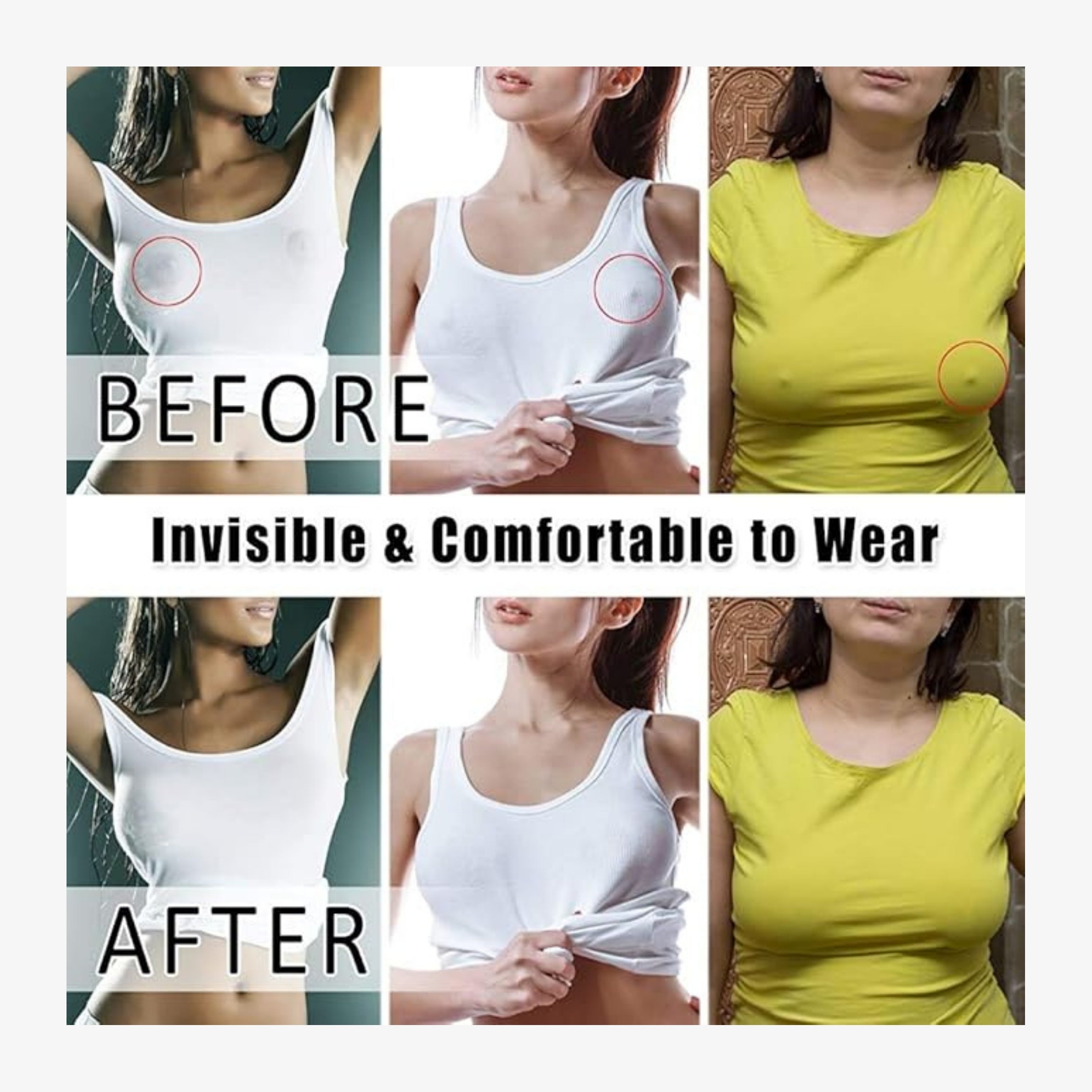 Nipple Cover Bra Petals Round Shop