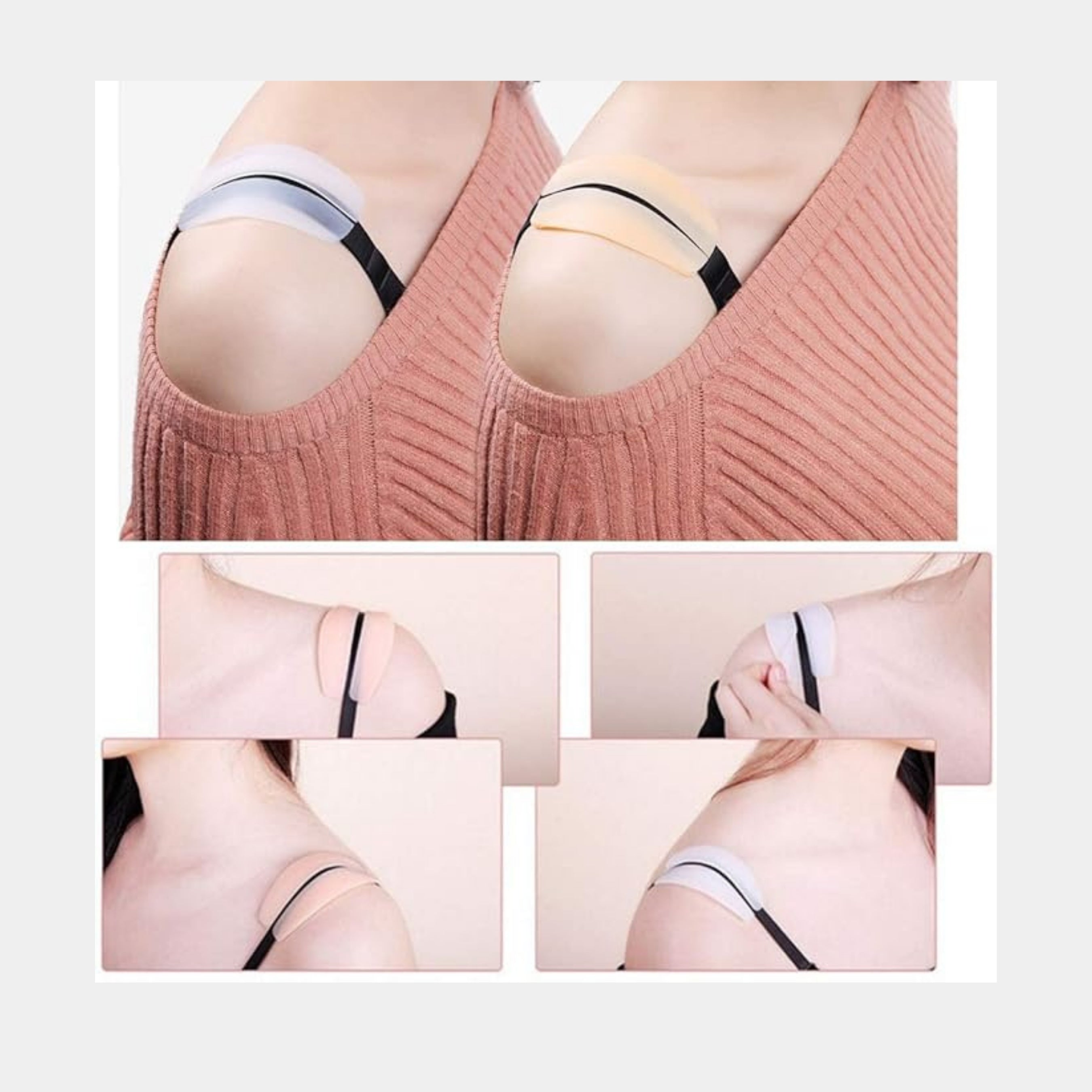 Silicon Shoulder Pad Bra Strap Holder