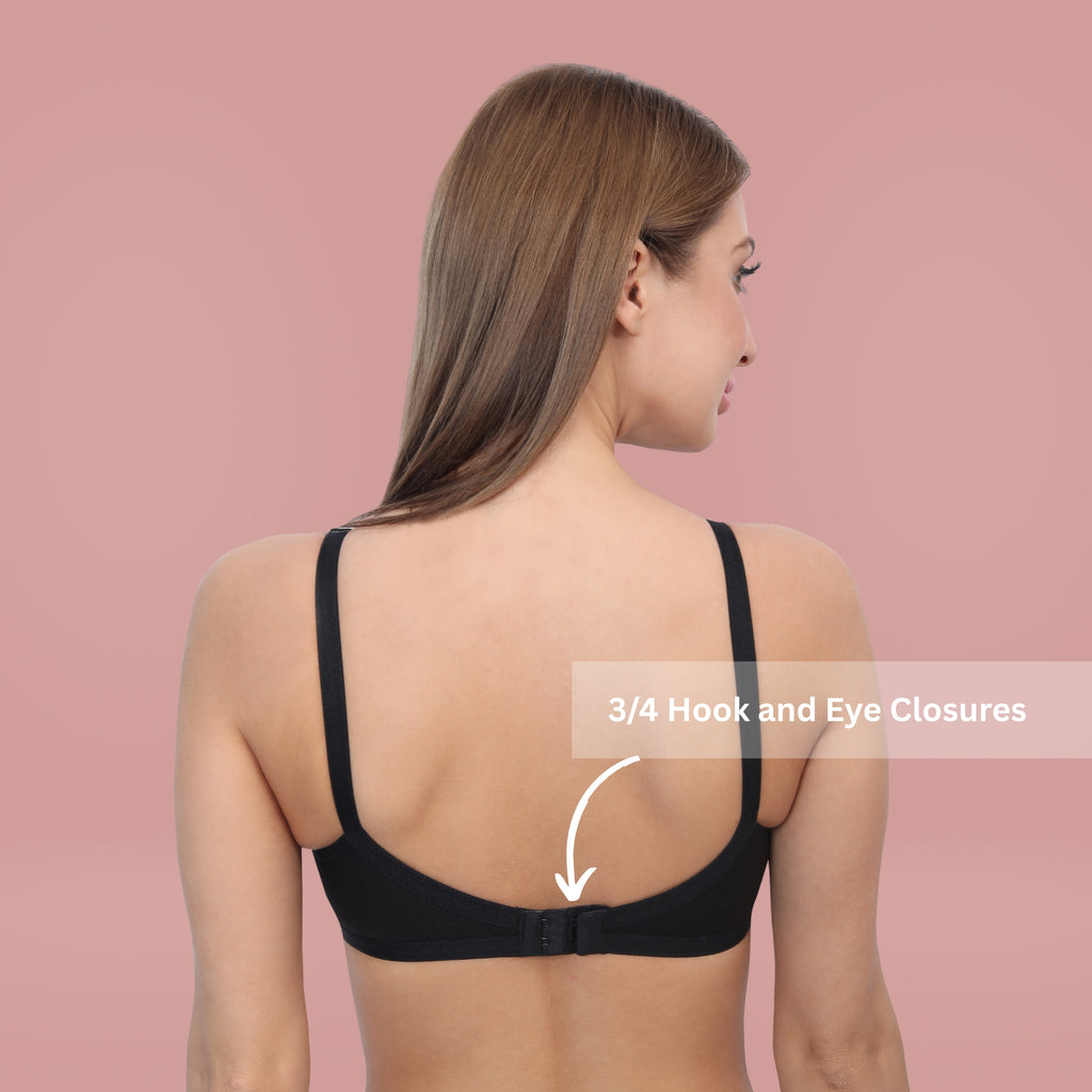 Cotton Non Padded Non Wired Full Coverage Maternity Bra