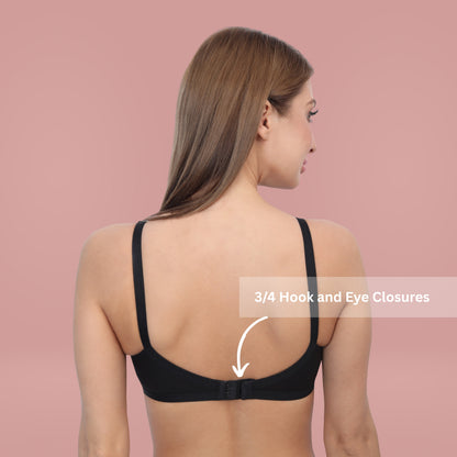 Cotton Non Padded Non Wired Full Coverage Maternity Bra