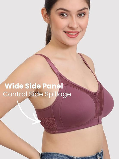 Minimizer Everyday Bra-Pack of 2 Bra(LILAC-SOFT PLUM)